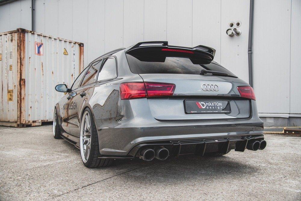 Maxton Design Rear Diffuser Extension for Audi A6 / S6 S-Line FL