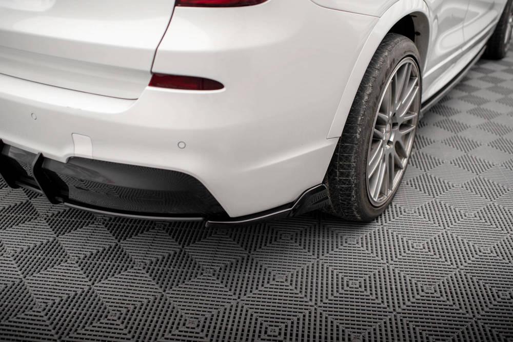 Seitliche Heck Diffusor Erweiterung für BMW X3 F25 M-Paket von Maxton Design