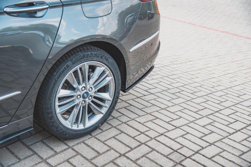 Seitliche Heck Diffusor Erweiterung für Ford Mondeo Vignale MK5 Facelift von Maxton Design