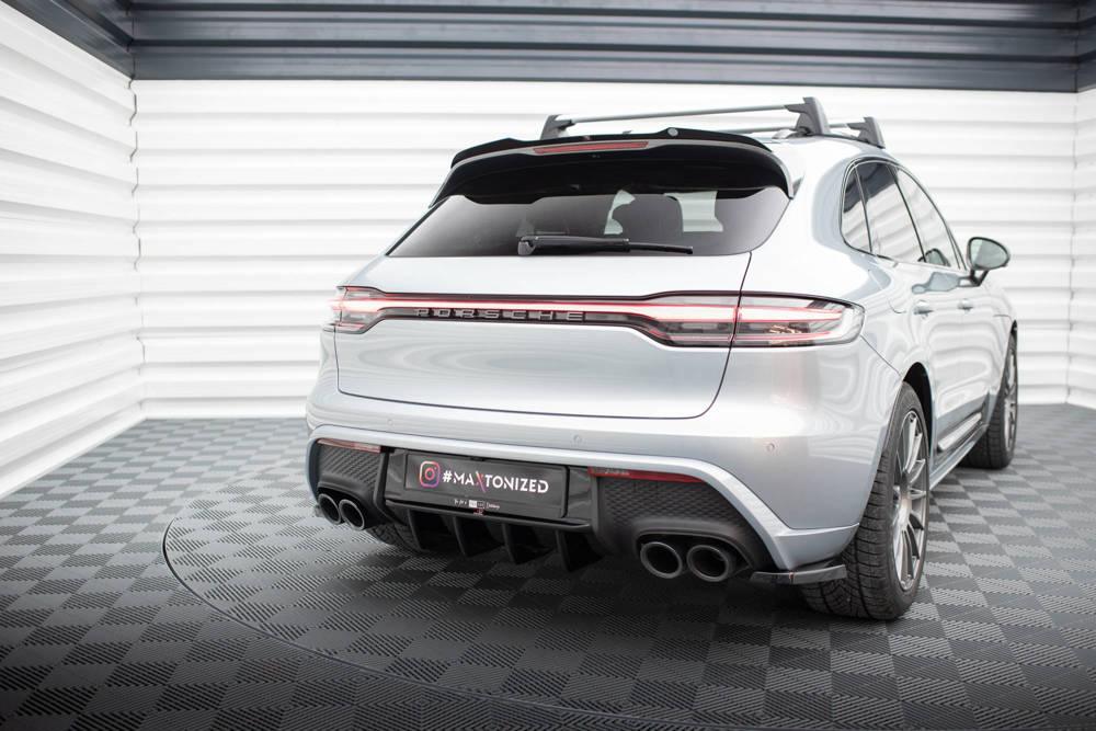 Seitliche Heck Diffusor Erweiterung für Porsche Macan 95B Facelift 2 von Maxton Design