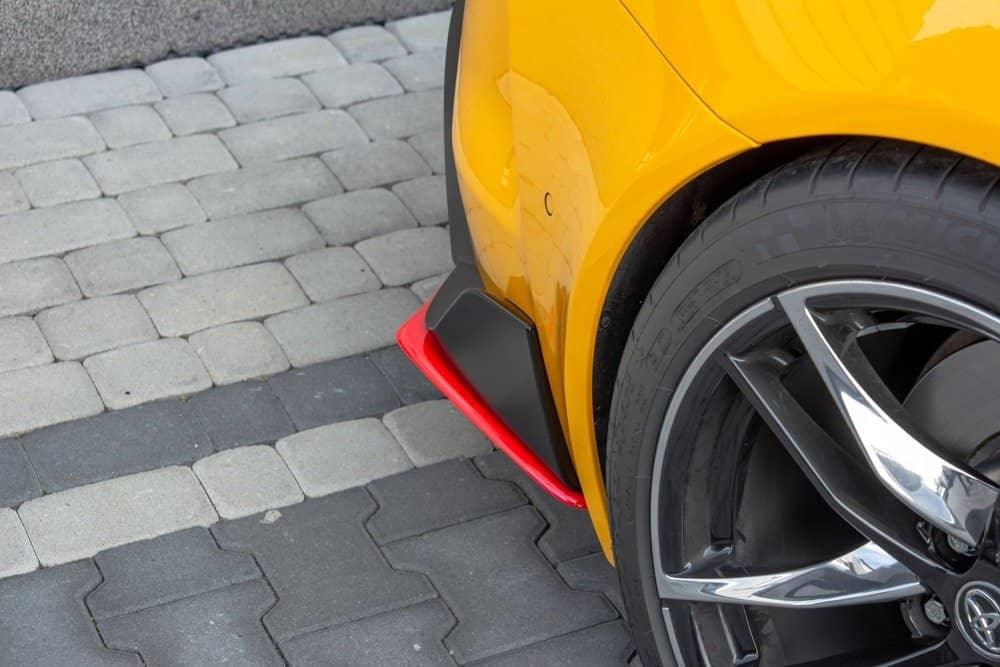 Seitliche Heck Diffusor Erweiterung für Toyota Supra MK5 von Maxton Design