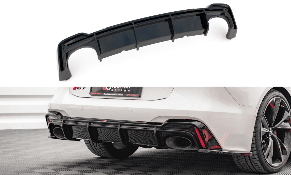 Rear diffuser for Audi RS7 C8 by Maxton Design
