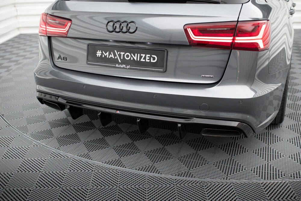 Aggressive Diffuser for Audi A6 C7.5 Facelift S line / S6 C7.5 - Dejavu Cars ''Because standard isn't enough