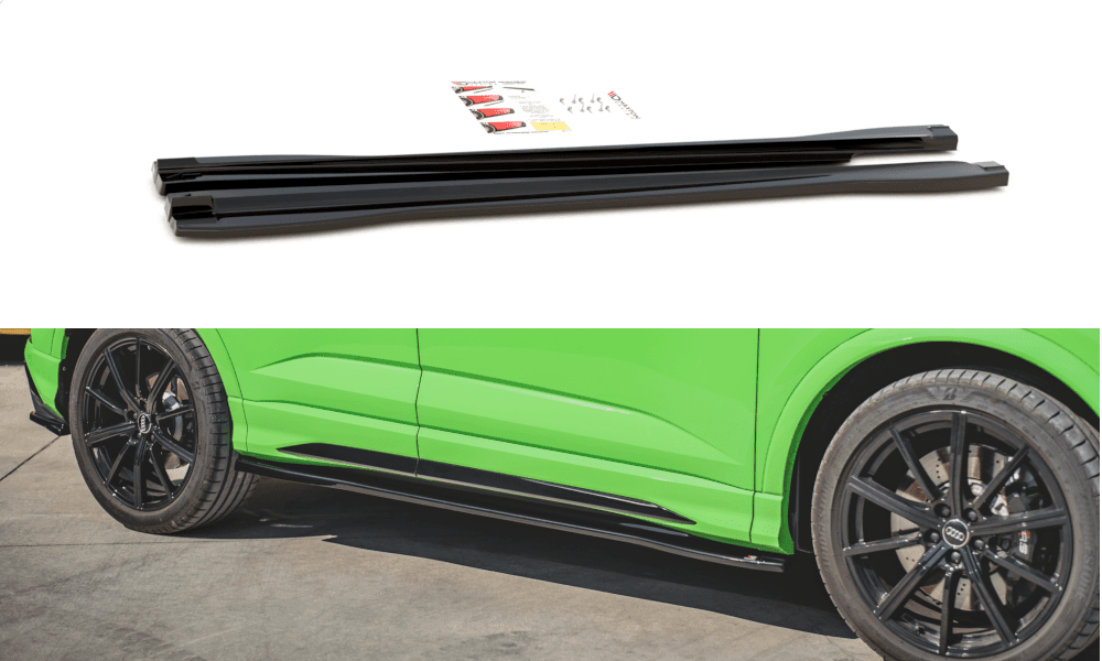 Maxton Design Side Skirt Extensions V.1 for Audi RSQ3 F3