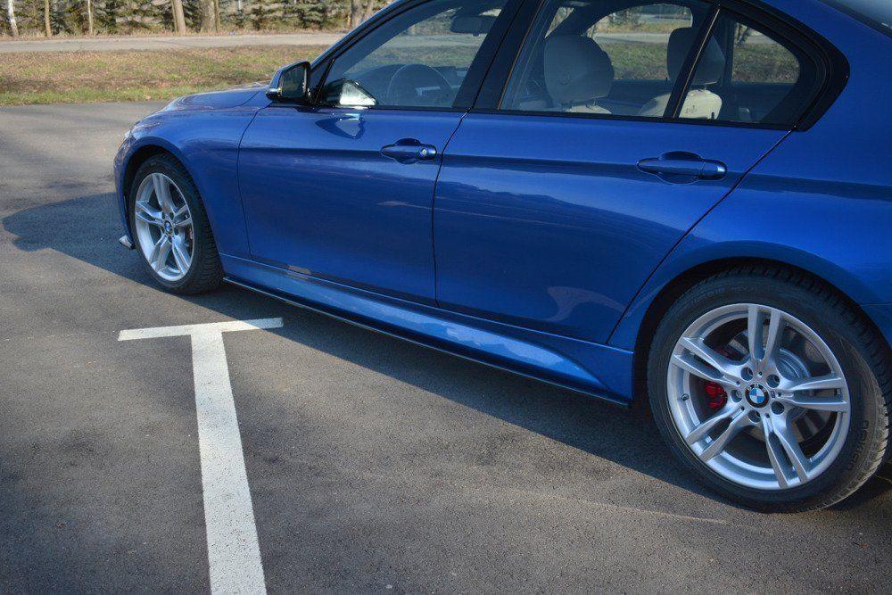 Seitenschweller Erweiterung für BMW 3 F30 M-Pack Facelift von Maxton Design