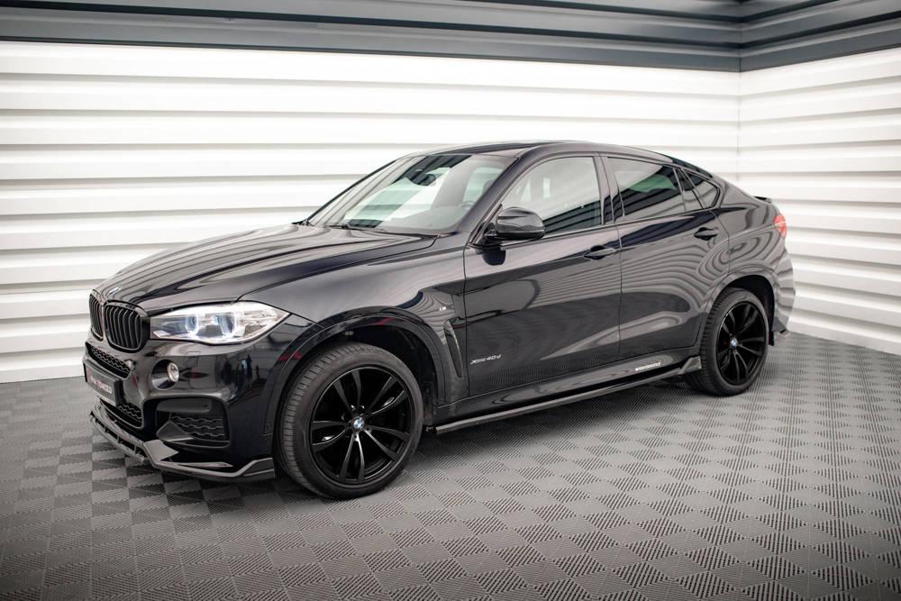 Seitenschweller Erweiterung V.2 für BMW X6 M-Paket F16 von Maxton Design