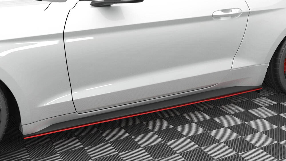 Seitenschweller Erweiterung V.2 für Ford Mustang MK6 Facelift von Maxton Design