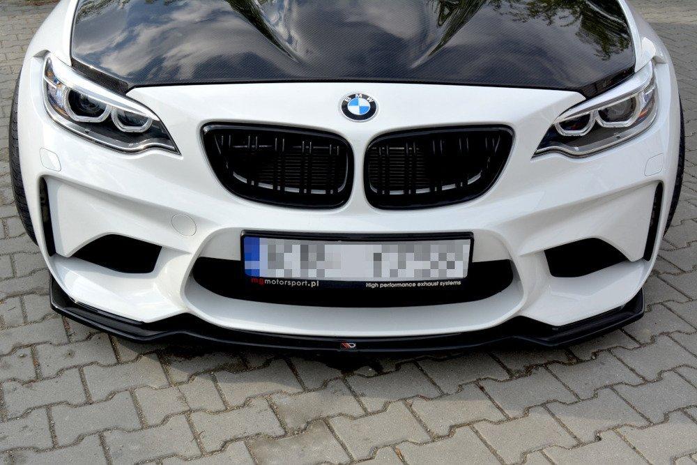 Front lip / front splitter / front apron BMW M2 F87 by Maxton Design