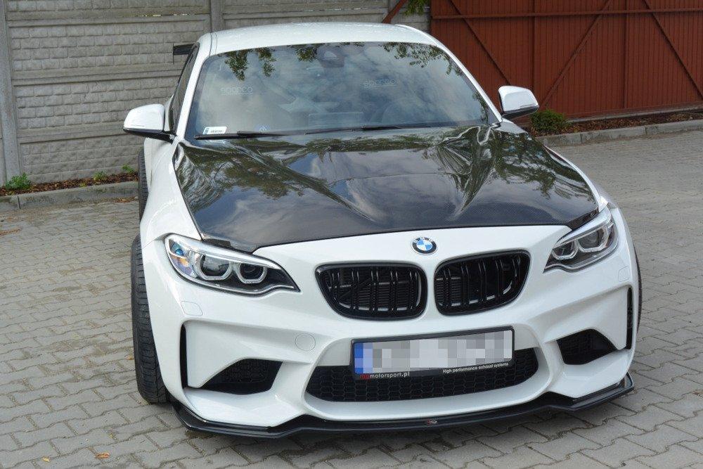Front lip / front splitter / front apron BMW M2 F87 by Maxton Design