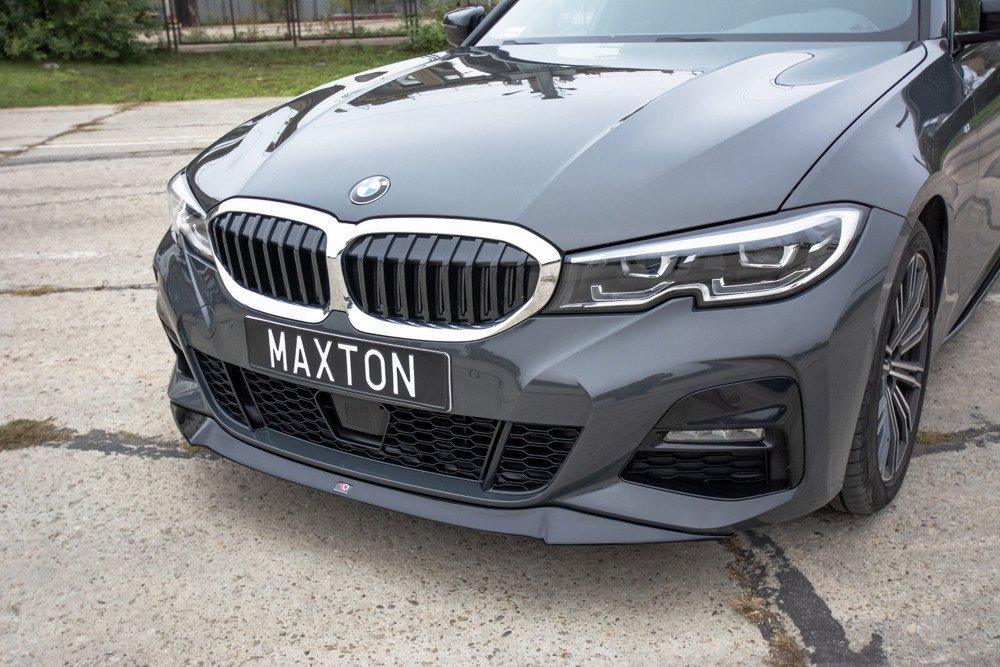 Front Lippe / Front Splitter / Frontansatz V.1 für BMW 3er G20 / G21 M-Paket von Maxton Design