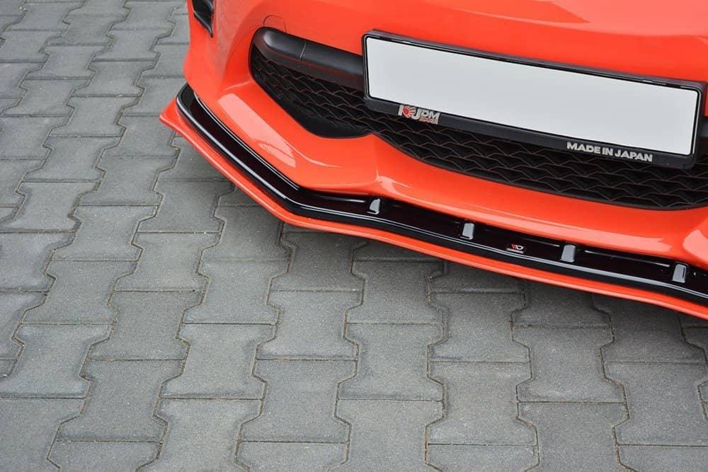 Front Splitter / Cup Schwert / Frontansatz V.4 für Toyota GT86 Facelift ZN6 von Maxton Design