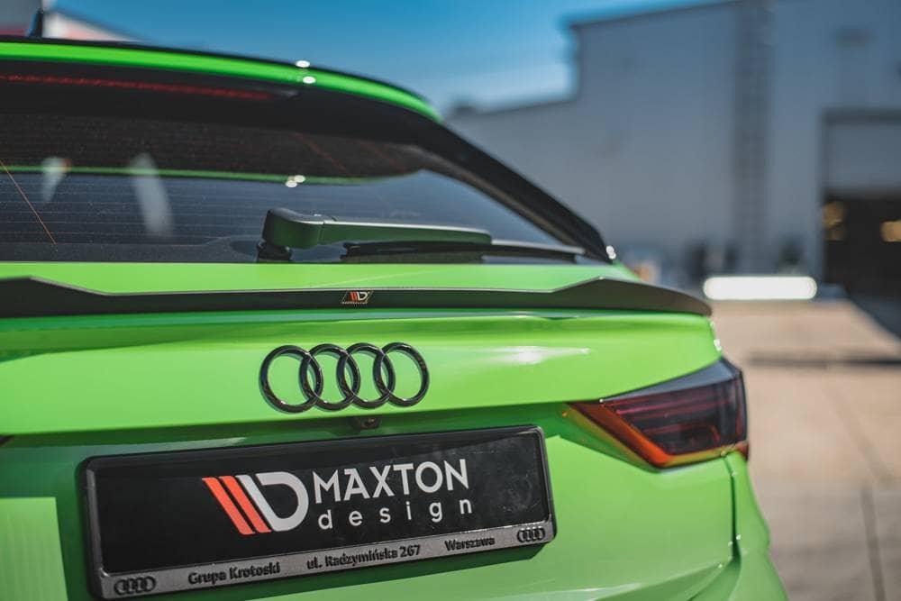 Maxton Design Spoiler Cap für Audi RSQ3 Sportback F3