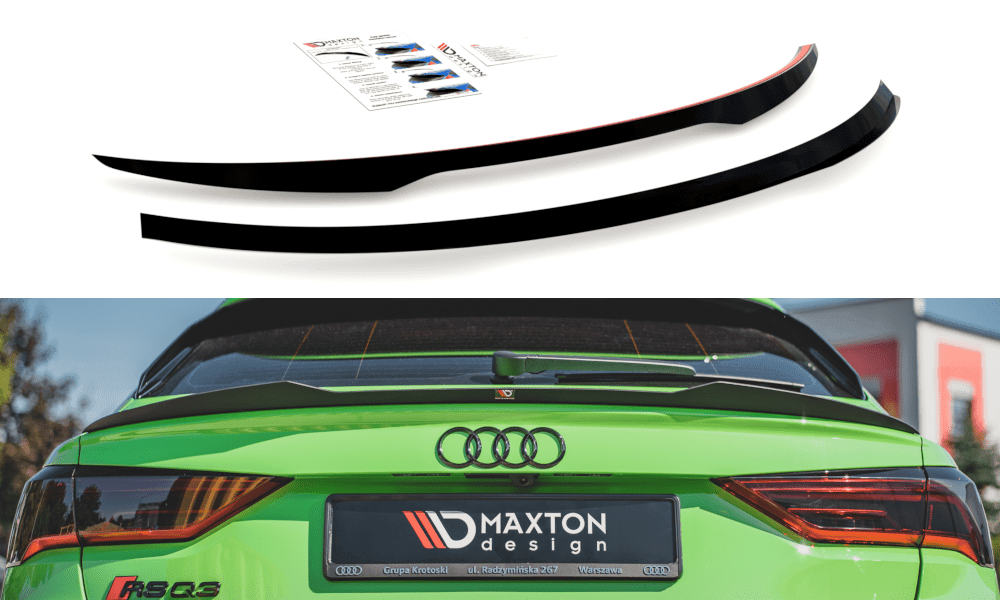 Maxton Design Spoiler Cap für Audi RSQ3 Sportback F3