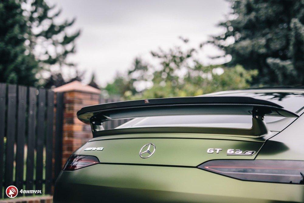 Maxton Design Spoiler Cap for Mercedes-AMG GT 4-Door 63S