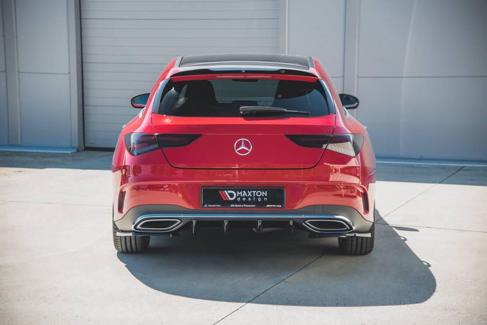 Maxton Design Spoiler Cap for Mercedes CLA Shooting Brake AMG-LINE (X118)