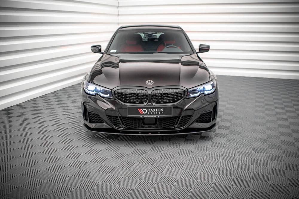 Front Lippe / Front Splitter / Frontansatz Street Pro für BMW 3er G20 / G21 M-Paket von Maxton Design