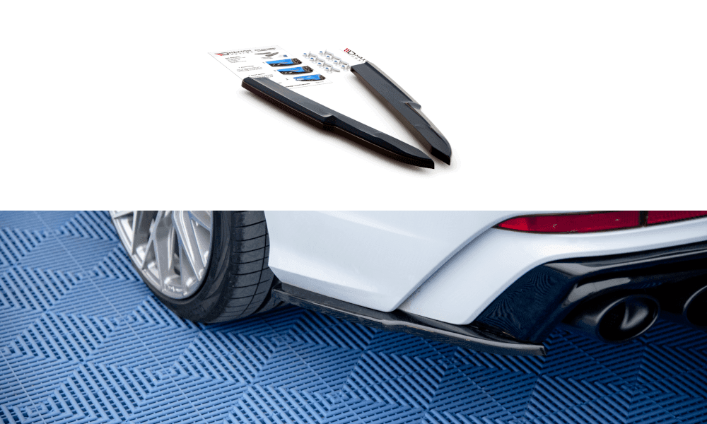 Heck Diffusor Erweiterung für Audi A6 C8 S-Line von Maxton Design - UPGRADEMYCAR