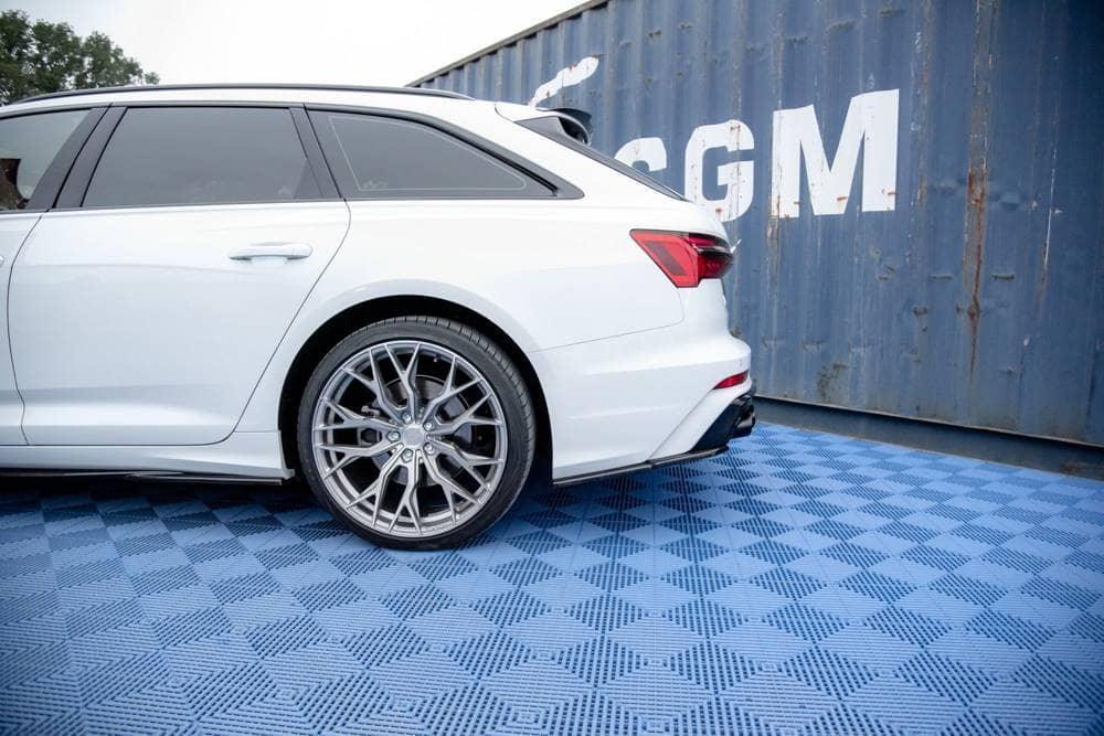 Heck Diffusor Erweiterung für Audi A6 C8 S-Line von Maxton Design - UPGRADEMYCAR