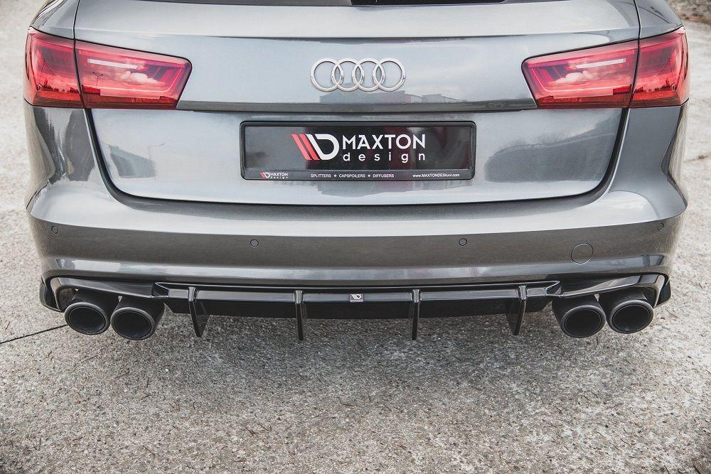 Heck Diffusor für Audi A6 S-Line C7 FL von Maxton Design - UPGRADEMYCAR