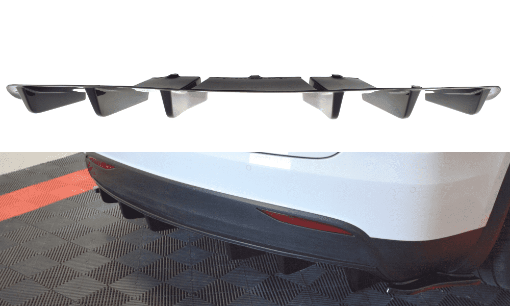 Heck Diffusor für Tesla Model X von Maxton Design