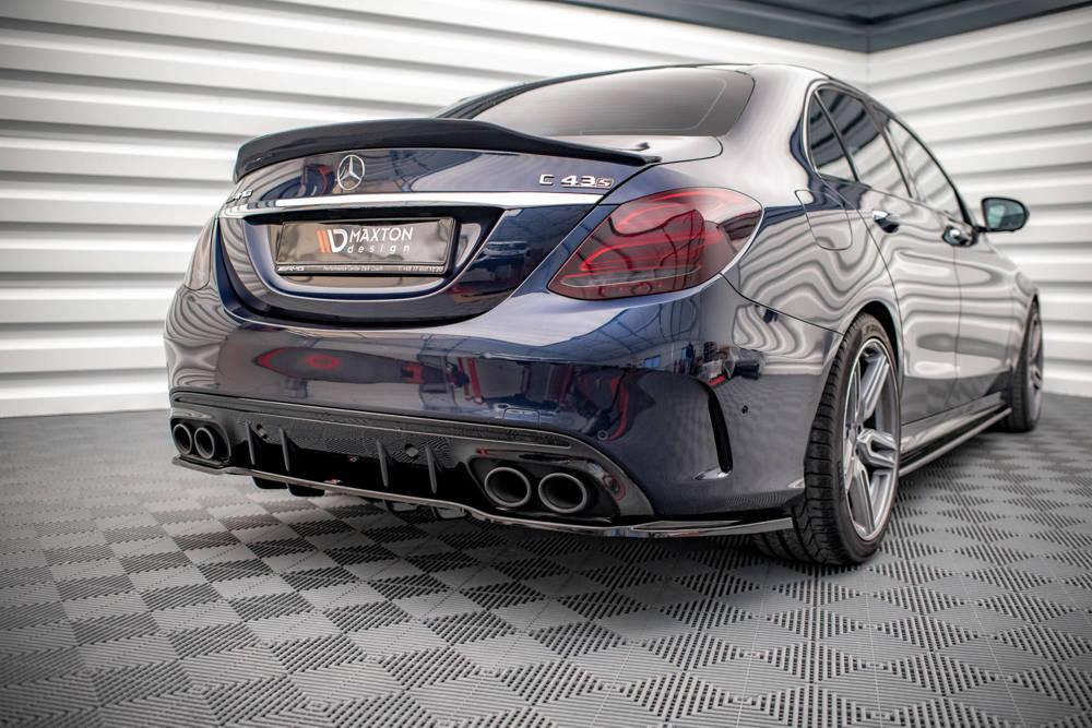 Zentraler Hinterer Splitter für Mercedes-Benz C43 AMG W205 Facelift von Maxton Design