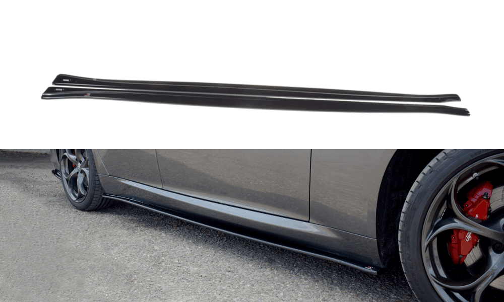 Seitenschweller Erweiterung für Alfa Romeo Giulia Veloce von Maxton Design