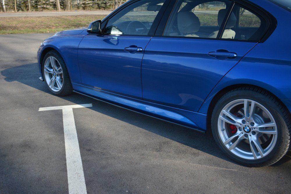 Seitenschweller Erweiterung für BMW 3 F30 M-Pack Facelift von Maxton Design