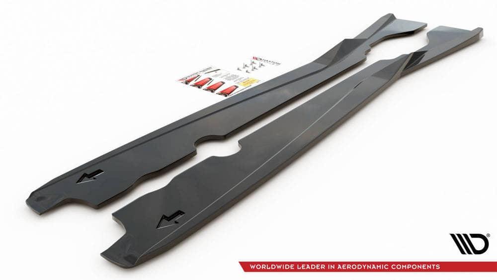 Seitenschweller Erweiterung für Chevrolet Corvette C8 von Maxton Design