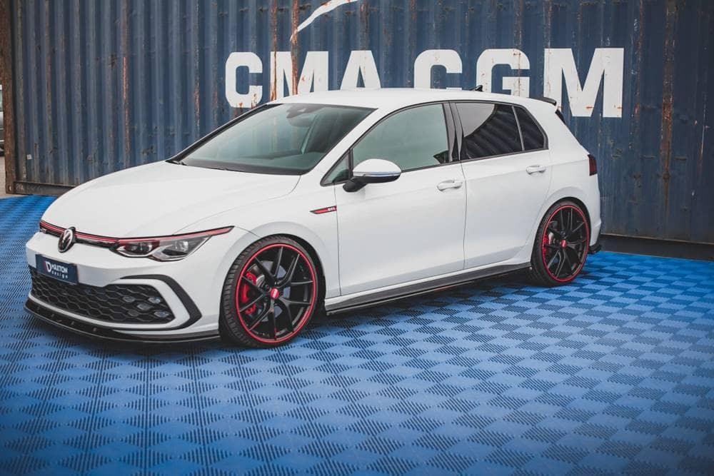 Seitenschweller Erweiterung für VW Golf 8 GTI von Maxton Design - UPGRADEMYCAR