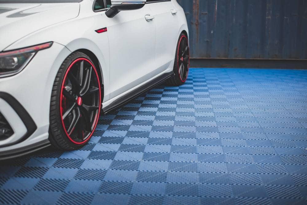 Seitenschweller Erweiterung für VW Golf 8 GTI von Maxton Design - UPGRADEMYCAR