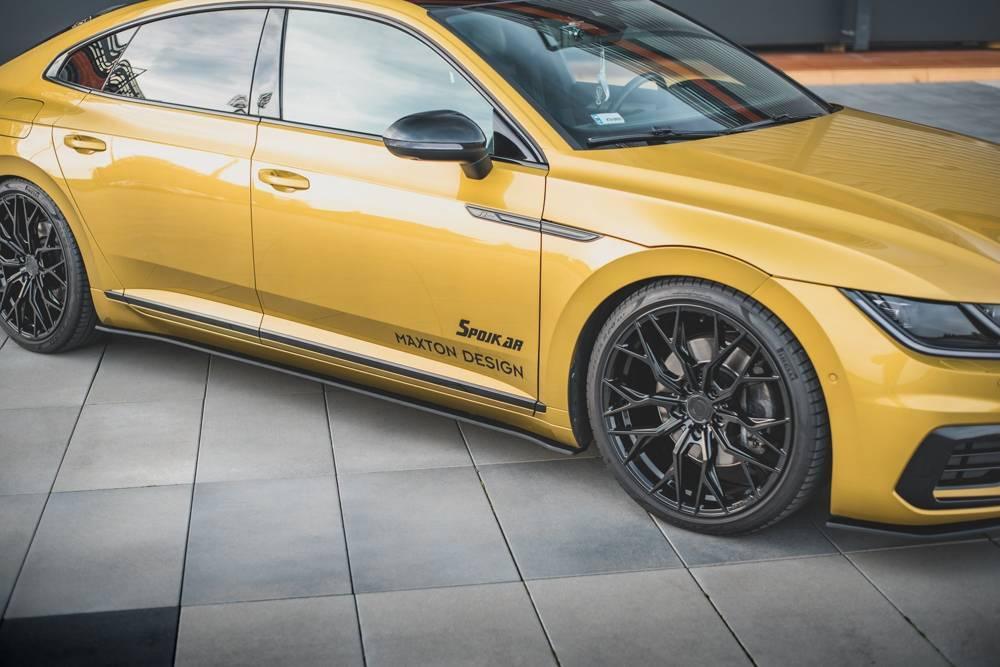 Seitenschweller Erweiterung Street Pro mit Flaps für Audi A3 8Y von Maxton Design