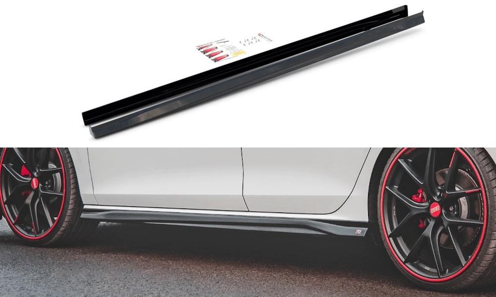 Seitenschweller Erweiterung V.3 für VW Golf 8 R-Line von Maxton Design