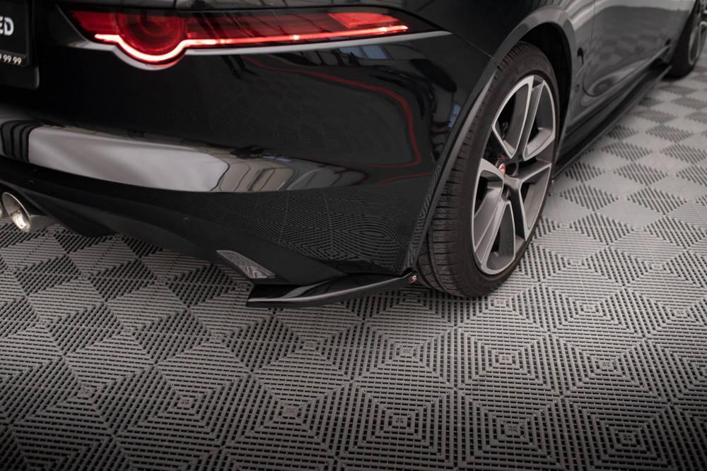 Seitliche Heck Diffusor Erweiterung für Jaguar F-Type X152 Facelift von Maxton Design