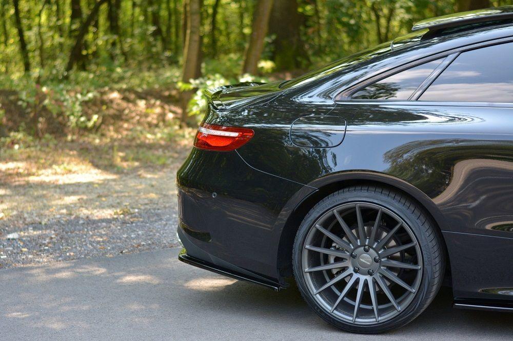 Seitliche Heck Diffusor Erweiterung für Mercedes Benz E-Klasse W213 Coupe (C238) AMG-Line von Maxton Design - UPGRADEMYCAR