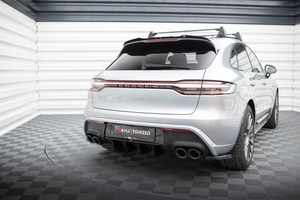Seitliche Heck Diffusor Erweiterung für Porsche Macan 95B Facelift 2 von Maxton Design