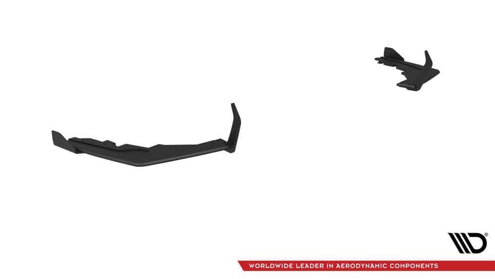 Seitliche Heck Diffusor Erweiterung Street Pro V.1 mit Flaps für BMW M2 G87von Maxton Design