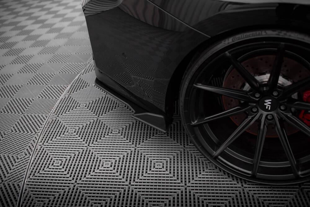 Seitliche Heck Diffusor Erweiterung Street Pro V.2 für BMW M2 G87 von Maxton Design