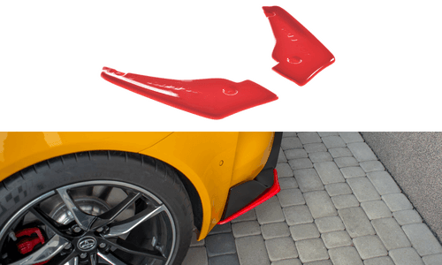 Seitliche Heck Diffusor Erweiterung für Toyota Supra MK5 von Maxton Design