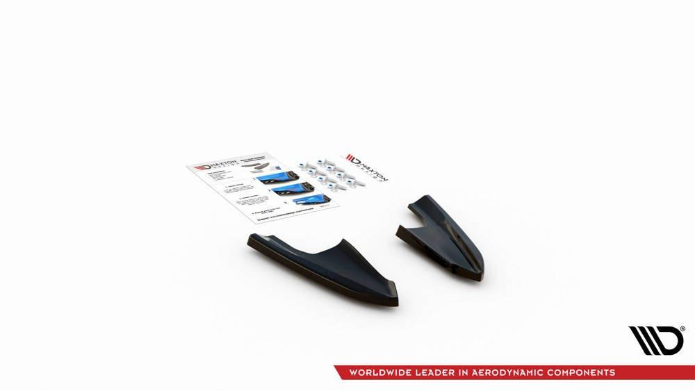 Seitliche Heck Diffusor Erweiterung V.3 für VW Golf 8 GTI von Maxton Design