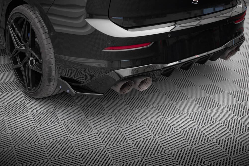 Seitliche Heck Diffusor Erweiterung V.3 für VW Golf 8 GTI von Maxton Design