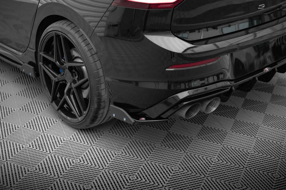 Seitliche Heck Diffusor Erweiterung V.3 für VW Golf 8 GTI von Maxton Design