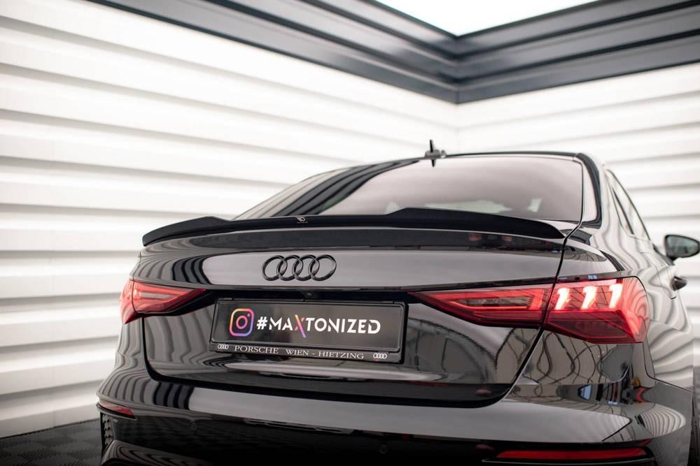 Spoiler Cap für Audi A3 8Y Limousine von Maxton Design