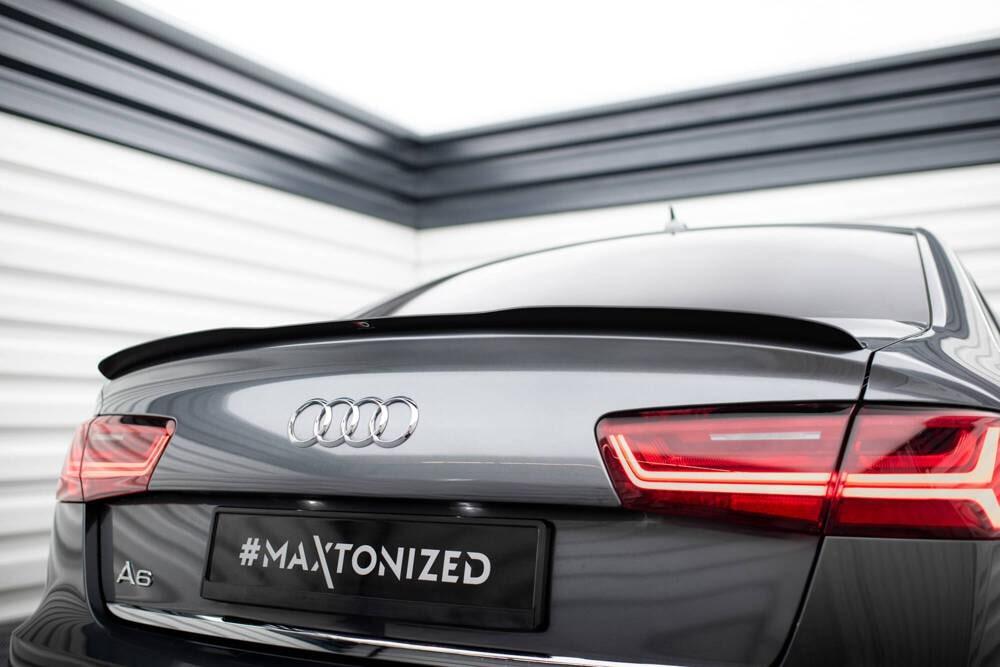 Spoiler Cap für Audi A6 S-Line Limousine C7 von Maxton Design - UPGRADEMYCAR