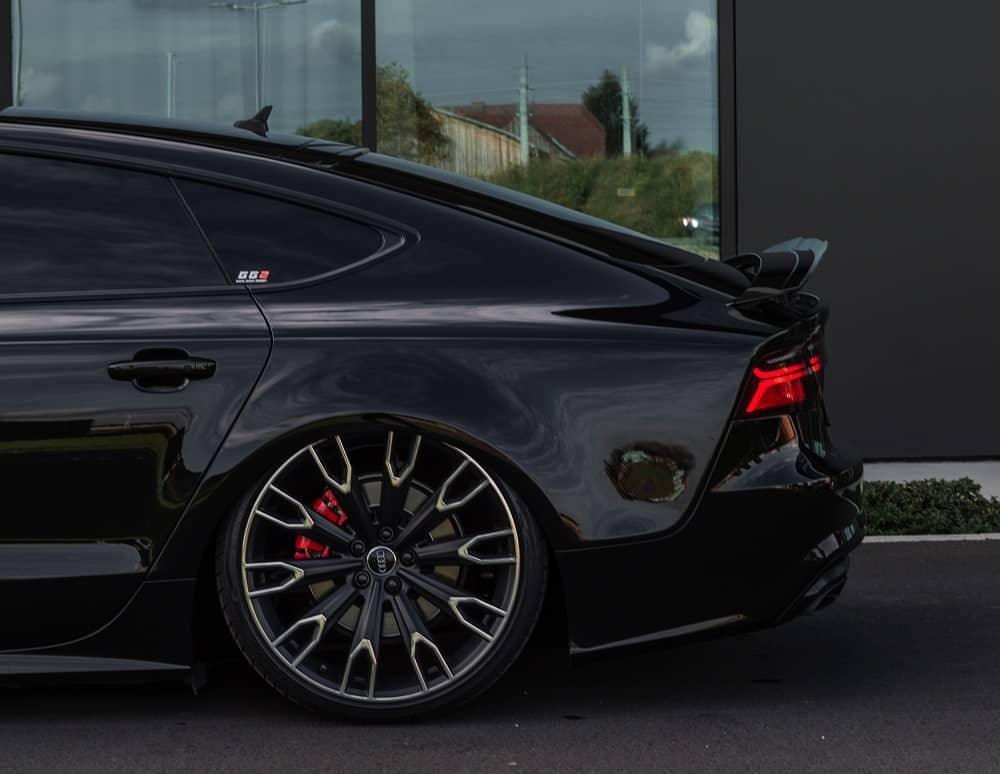 Spoiler Cap für Audi S7 / A7 S-Line C7 / C7 FL Maxton Design - UPGRADEMYCAR