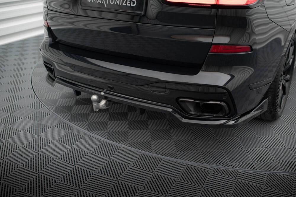 Zentraler Hinterer Splitter für BMW X7 G07 M-Paket Facelift von Maxton Design