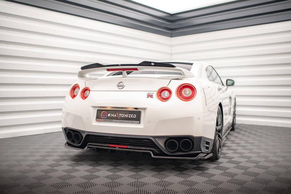 Zentraler Hinterer Splitter für Nissan GTR R35 Facelift von Maxton Design
